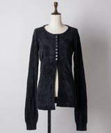 【room153】ソフトモールニットカーディガン