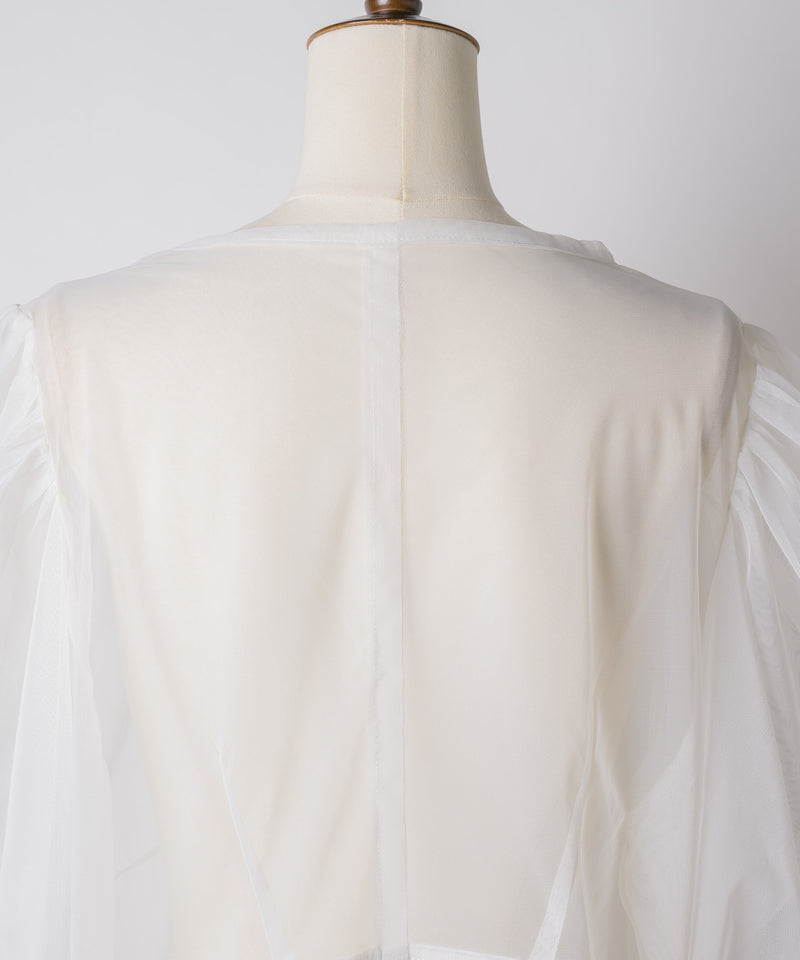 【予約10%OFF】【J1U by LA BELLE ETUDE】シアーチュールSETカーディガン