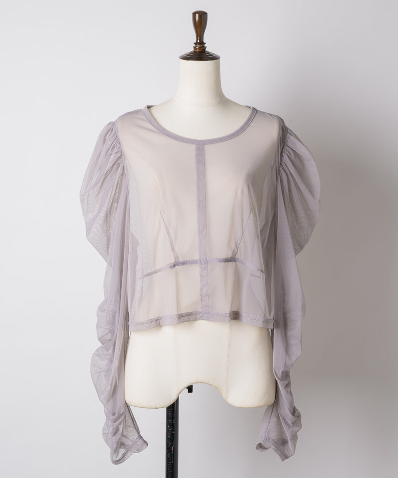 【予約10%OFF】【J1U by LA BELLE ETUDE】シアーチュールSETカーディガン