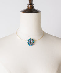 bijou stone choker