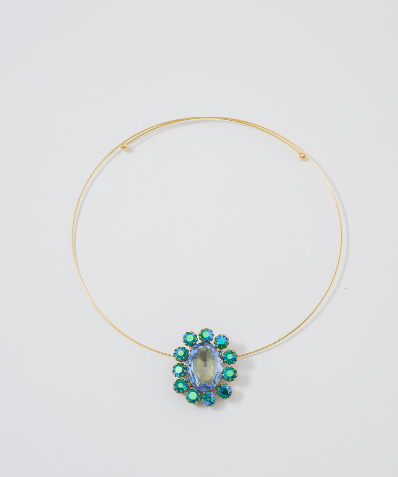 bijou stone choker