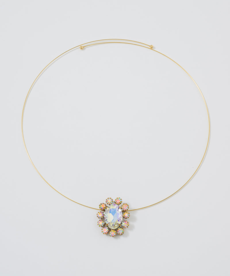 bijou stone choker