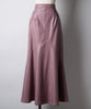 【yae】Faux leather long skirt/フェイクレザーロングスカート