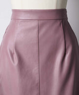 【yae】Faux leather long skirt/フェイクレザーロングスカート