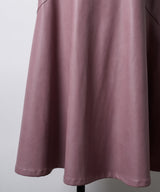 【yae】Faux leather long skirt/フェイクレザーロングスカート