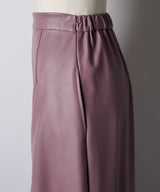 【yae】Faux leather long skirt/フェイクレザーロングスカート