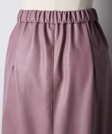 【yae】Faux leather long skirt/フェイクレザーロングスカート