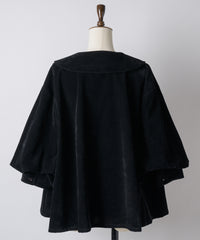 【Lam Balm】ドロップパフスリーブベロアジャケット