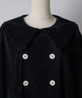 【Lam Balm】ドロップパフスリーブベロアジャケット