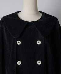 【Lam Balm】ドロップパフスリーブベロアジャケット