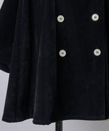 【Lam Balm】ドロップパフスリーブベロアジャケット