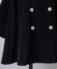 【Lam Balm】ドロップパフスリーブベロアジャケット