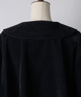 【Lam Balm】ドロップパフスリーブベロアジャケット