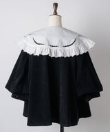 【Lam Balm】ドロップパフスリーブベロアジャケット