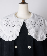 【Lam Balm】ドロップパフスリーブベロアジャケット