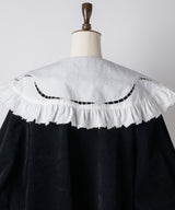 【Lam Balm】ドロップパフスリーブベロアジャケット