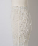 【Lam Balm】レースヘムティアードパンツ