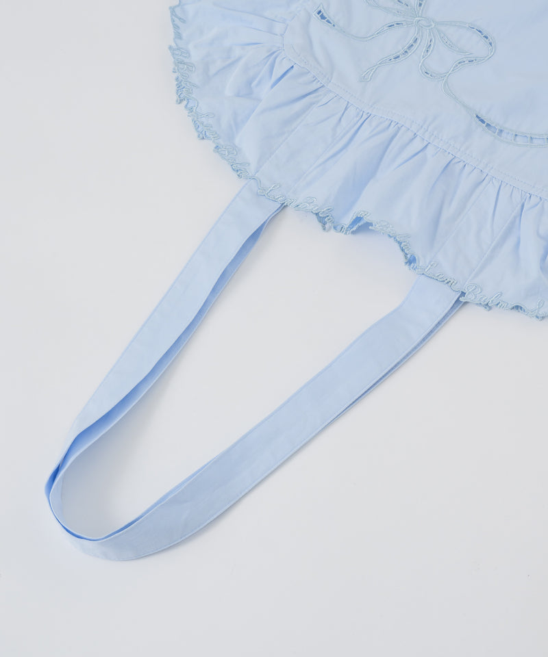 【Lam Balm】ヴィクトリアエンブロイダリーピロートートバッグ