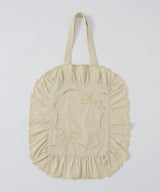 【Lam Balm】ヴィクトリアエンブロイダリーピロートートバッグ