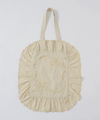 【Lam Balm】ヴィクトリアエンブロイダリーピロートートバッグ