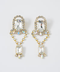 big stone bijou earring