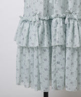 【Lam Balm】アンティークライクスカートウィズボウ