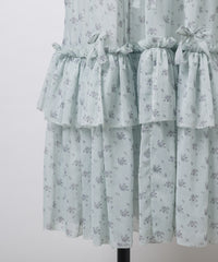 【Lam Balm】アンティークライクスカートウィズボウ