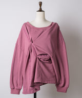【yae】Multiway sweat shirt / マルチウェイスウェットシャツ