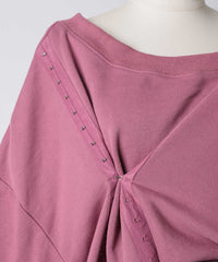 【yae】Multiway sweat shirt / マルチウェイスウェットシャツ
