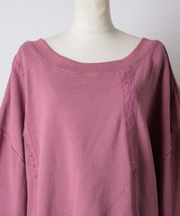 【yae】Multiway sweat shirt / マルチウェイスウェットシャツ