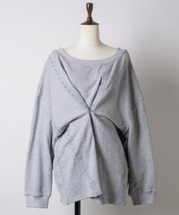 【yae】Multiway sweat shirt / マルチウェイスウェットシャツ