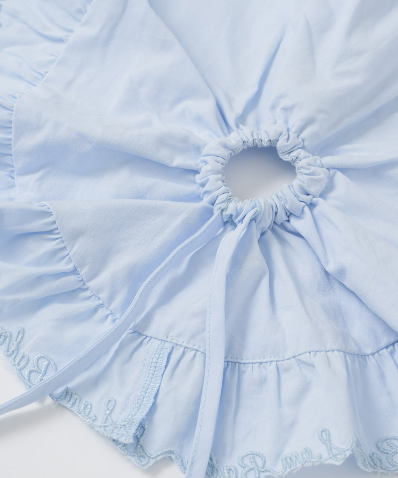 【Lam Balm】ヴィクトリアンエンブロイダリーシュシュ