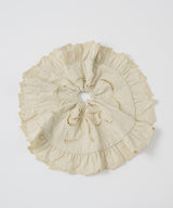 【Lam Balm】ヴィクトリアンエンブロイダリーシュシュ