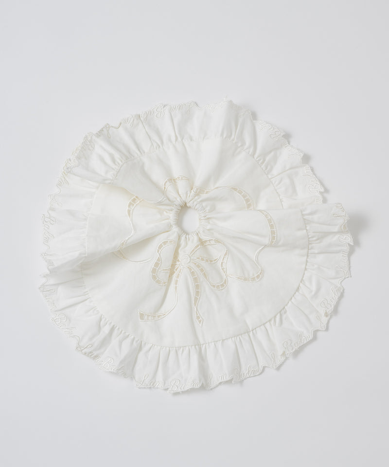 【Lam Balm】ヴィクトリアンエンブロイダリーシュシュ