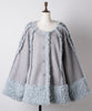 【予約10%OFF】【J1U by LA BELLE ETUDE】ノーカラームートンライクボンディングコート