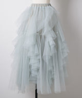 【予約10%OFF】"Lily" ボリュームチュールスカート