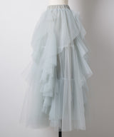 【予約10%OFF】"Lily" ボリュームチュールスカート