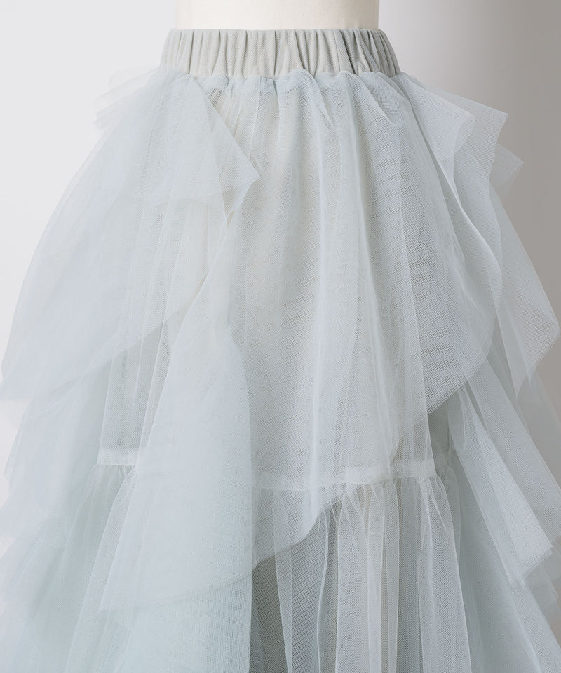 【予約10%OFF】"Lily" ボリュームチュールスカート