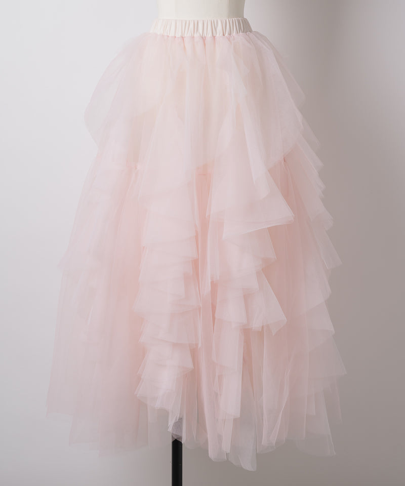 【予約10%OFF】"Lily" ボリュームチュールスカート