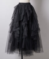 【予約10%OFF】"Lily" ボリュームチュールスカート