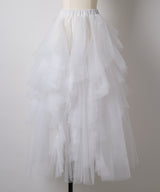 【予約10%OFF】"Lily" ボリュームチュールスカート