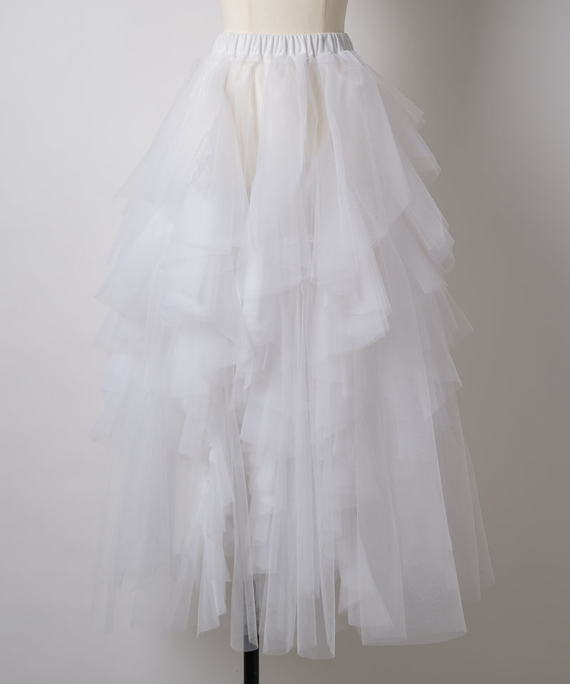 【予約10%OFF】"Lily" ボリュームチュールスカート