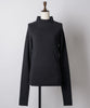 【予約10%OFF】ハイネックリブ長袖ニット