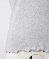 【GIUNON】hem mellow holter neck tops / ヘムメロウホルターネック