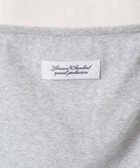 【GIUNON】hem mellow holter neck tops / ヘムメロウホルターネック