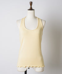 【GIUNON】hem mellow holter neck tops / ヘムメロウホルターネック