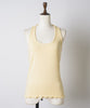 【GIUNON】hem mellow holter neck tops / ヘムメロウホルターネック