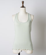 【GIUNON】hem mellow holter neck tops / ヘムメロウホルターネック