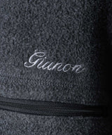 【GIUNON】drawstring fleece zipup jacket / ドロストフリースジップアップジャケット