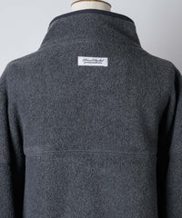 【GIUNON】drawstring fleece zipup jacket / ドロストフリースジップアップジャケット
